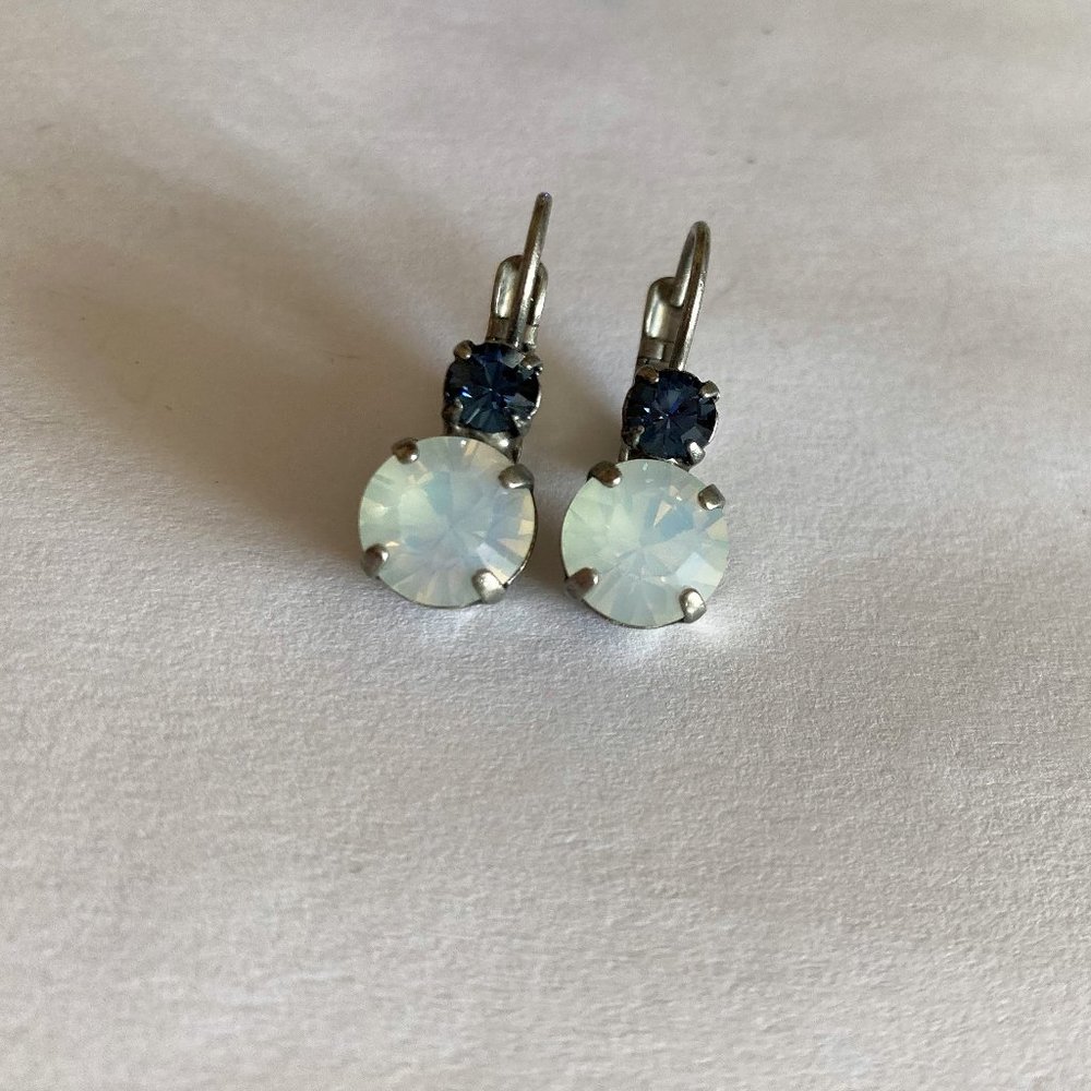 Sabika Edition Youthful Heritage 2-Stone Drop Earrings